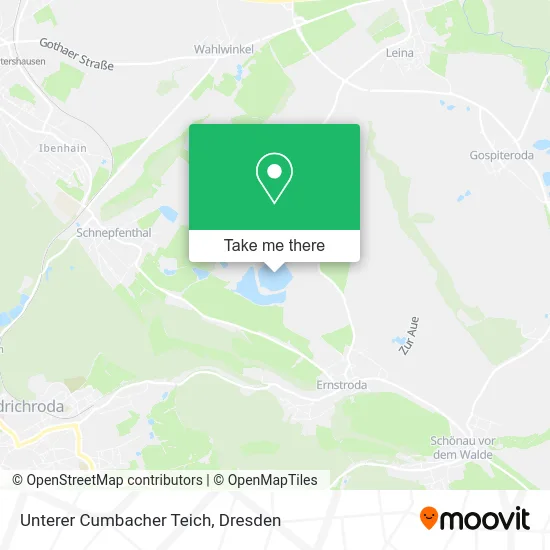 Карта Unterer Cumbacher Teich