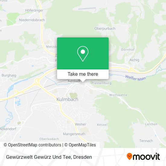 Карта Gewürzwelt Gewürz Und Tee
