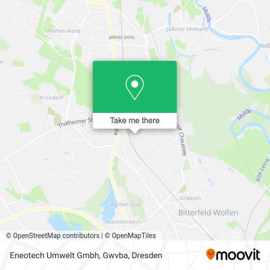Карта Eneotech Umwelt Gmbh, Gwvba