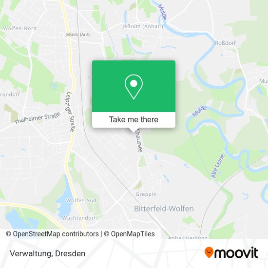 Карта Verwaltung