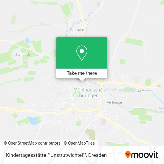 Карта Kindertagesstätte ""Unstrutwichtel""