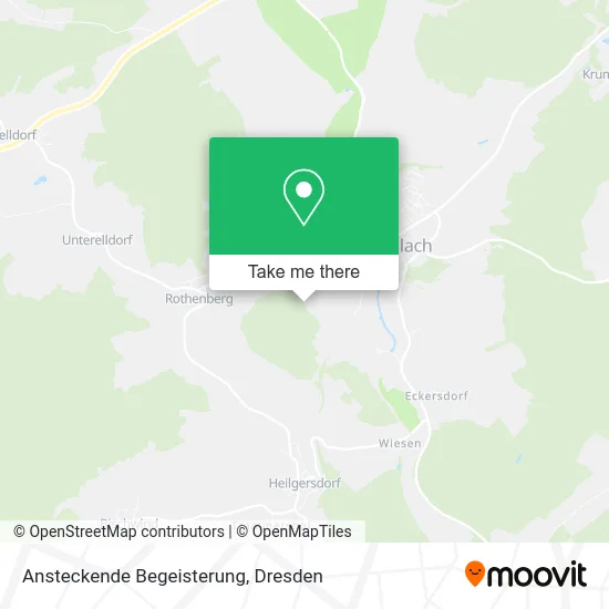 Карта Ansteckende Begeisterung