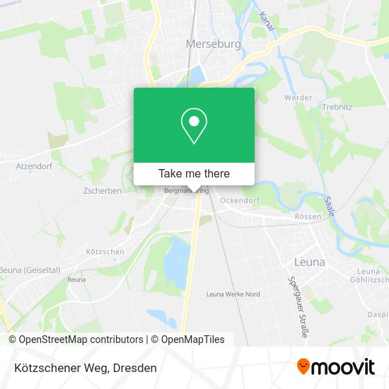 Карта Kötzschener Weg