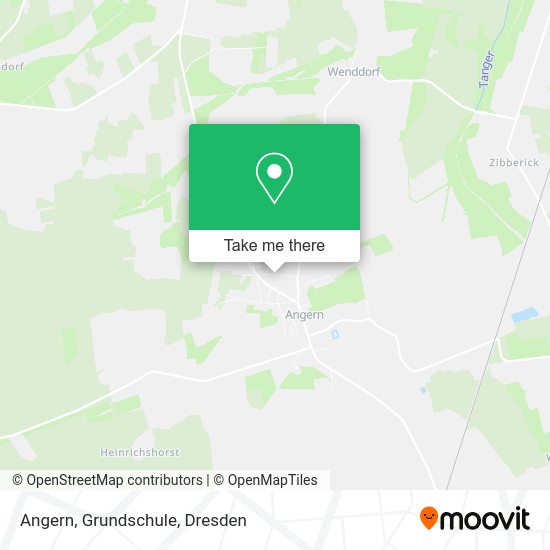 Карта Angern, Grundschule