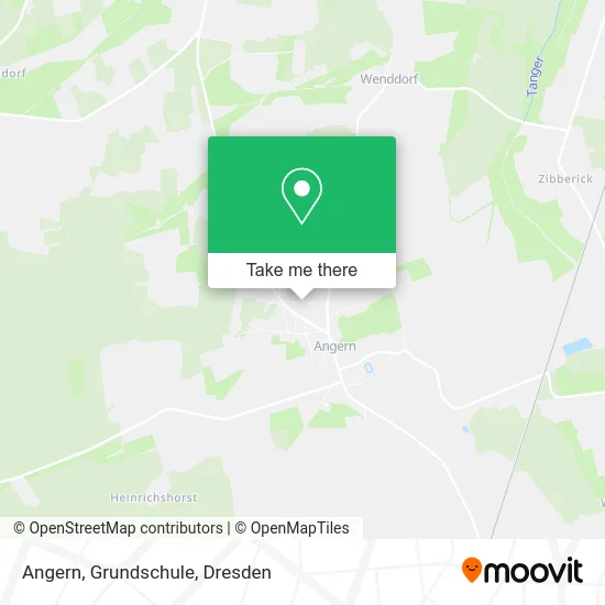 Карта Angern, Grundschule