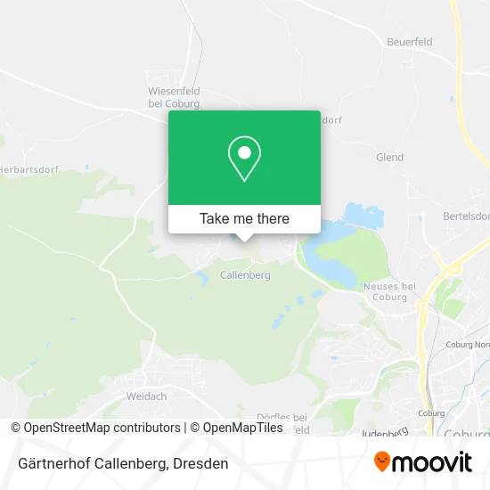 Карта Gärtnerhof Callenberg