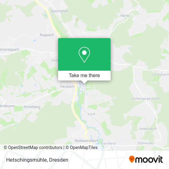 Карта Hetschingsmühle