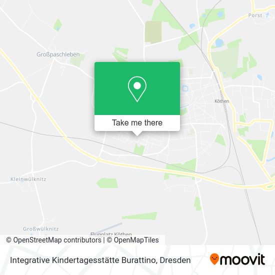 Карта Integrative Kindertagesstätte Burattino