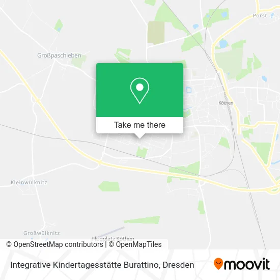 Карта Integrative Kindertagesstätte Burattino