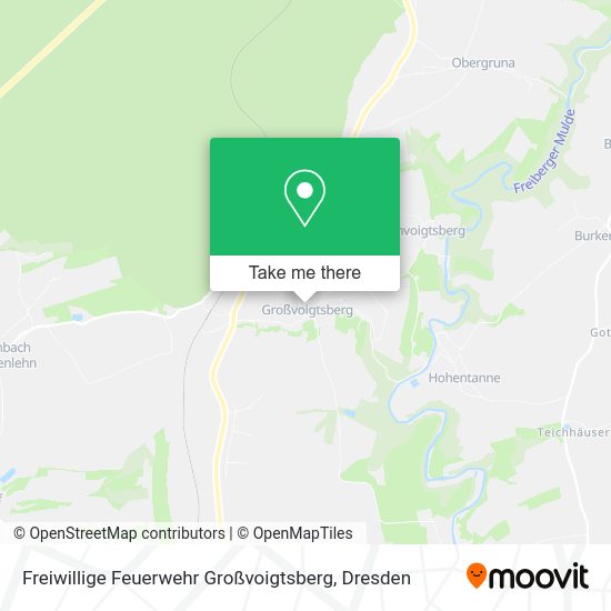 Карта Freiwillige Feuerwehr Großvoigtsberg