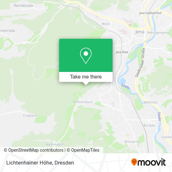 Карта Lichtenhainer Höhe