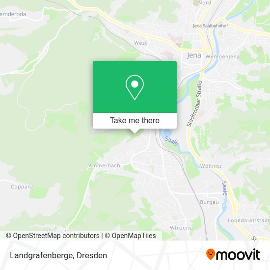 Карта Landgrafenberge