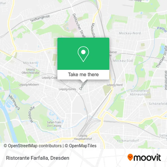 Карта Ristorante Farfalla