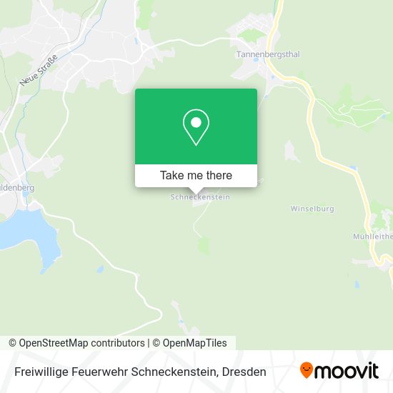 Карта Freiwillige Feuerwehr Schneckenstein