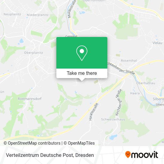 Карта Verteilzentrum Deutsche Post