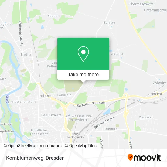 Карта Kornblumenweg