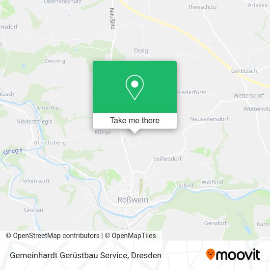 Карта Gemeinhardt Gerüstbau Service