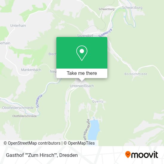 Карта Gasthof ""Zum Hirsch""