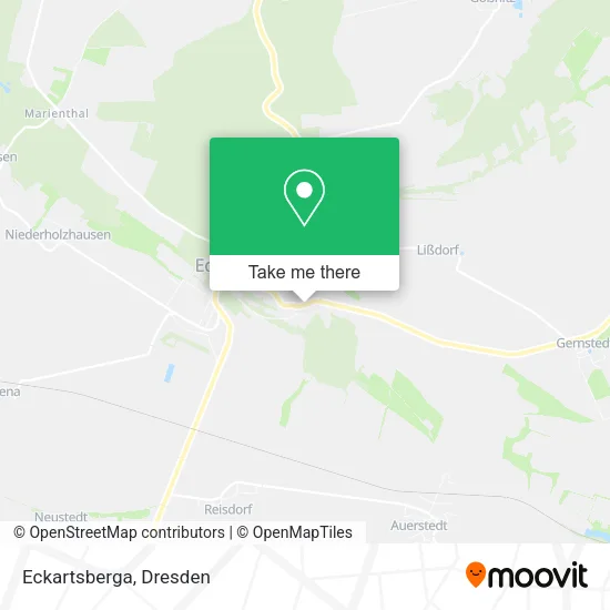 Карта Eckartsberga