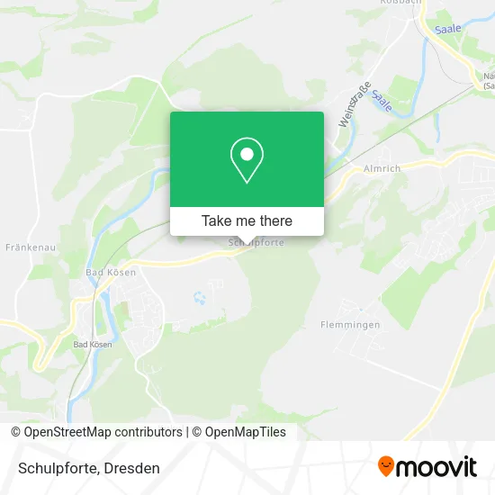 Schulpforte map