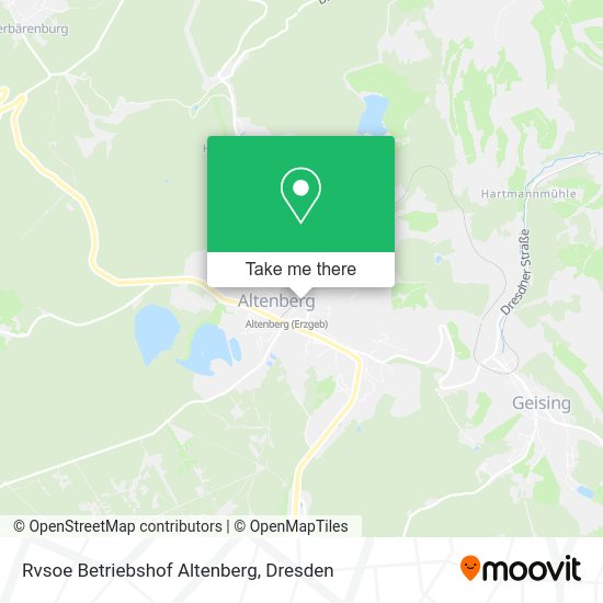 Карта Rvsoe Betriebshof Altenberg