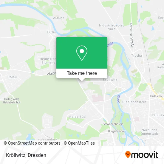 Карта Kröllwitz