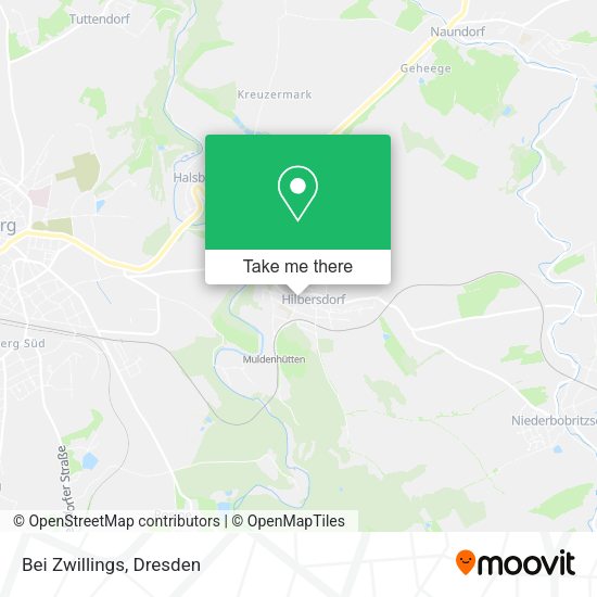 Карта Bei Zwillings