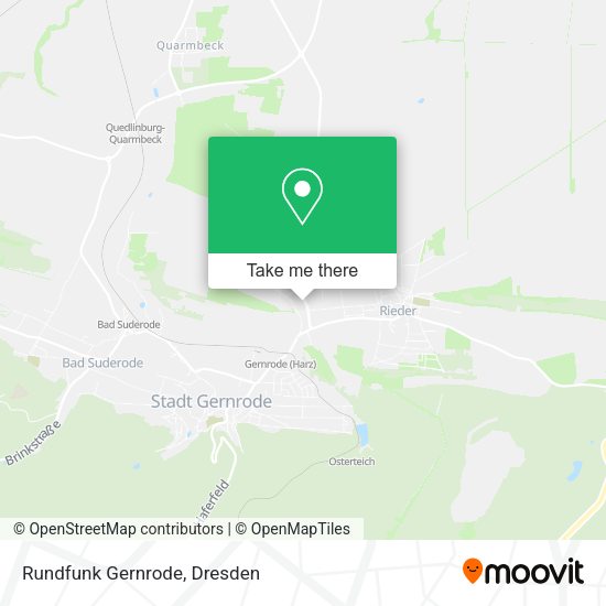 Карта Rundfunk Gernrode