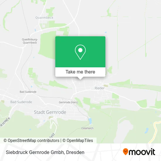Siebdruck Gernrode Gmbh map