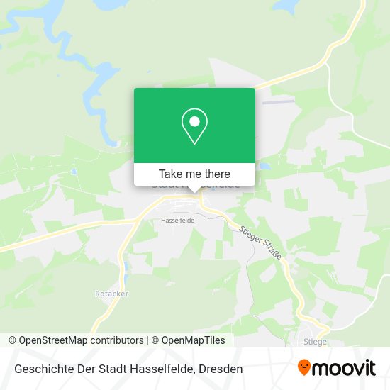 Карта Geschichte Der Stadt Hasselfelde