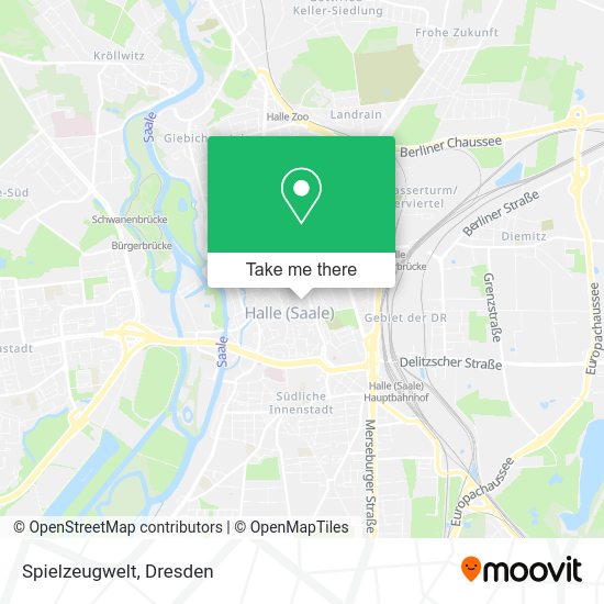 Карта Spielzeugwelt