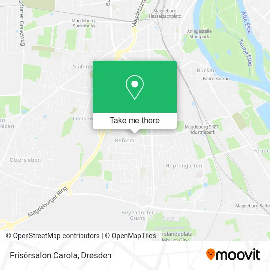 Карта Frisörsalon Carola