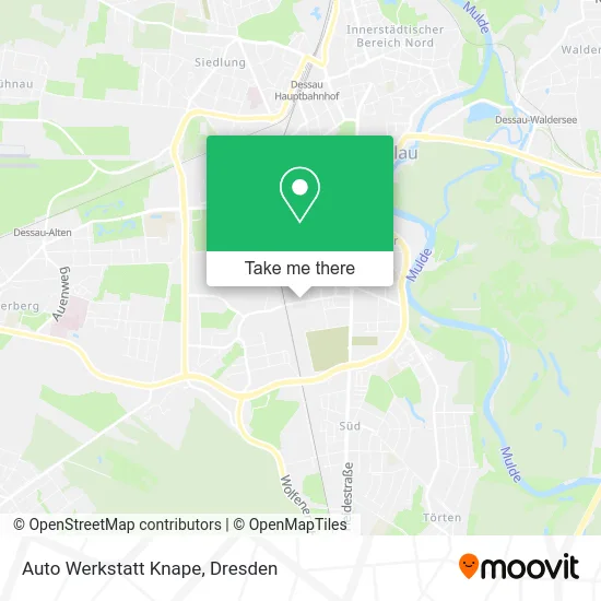 Карта Auto Werkstatt Knape