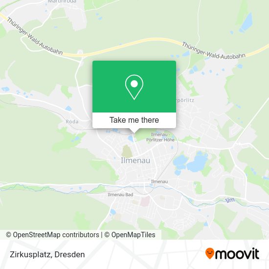 Zirkusplatz map