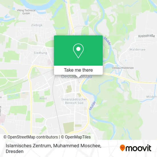 Карта Islamisches Zentrum, Muhammed Moschee