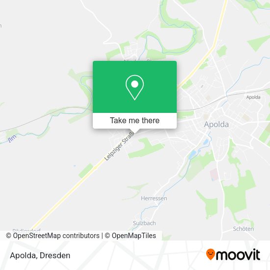 Карта Apolda