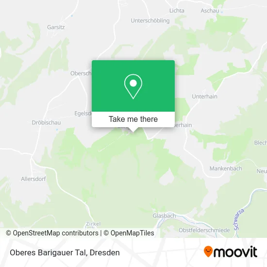 Карта Oberes Barigauer Tal