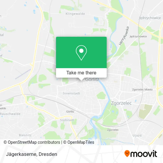 Карта Jägerkaserne