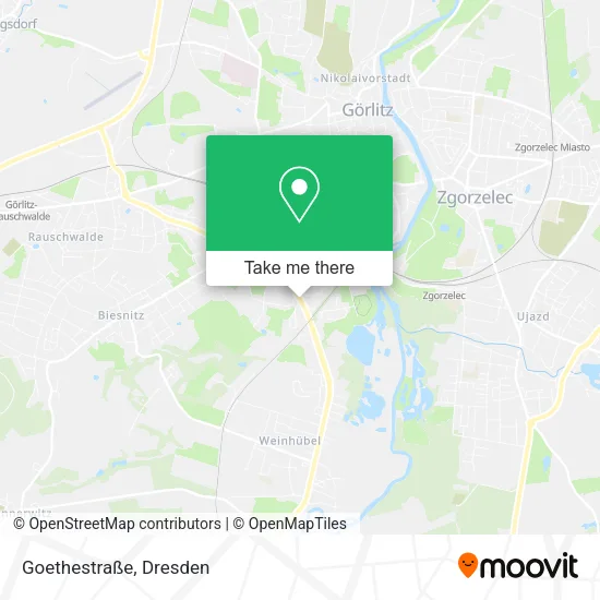 Карта Goethestraße