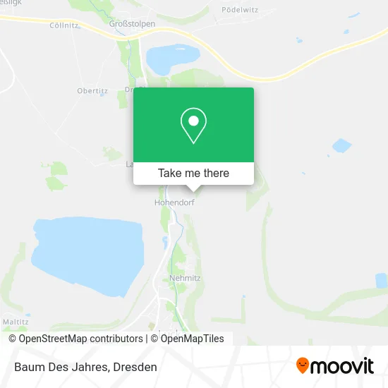 Карта Baum Des Jahres