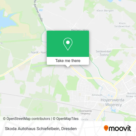 Skoda Autohaus Schiefelbein map