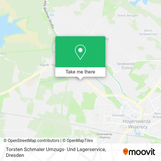 Карта Torsten Schmaler Umzugs- Und Lagerservice