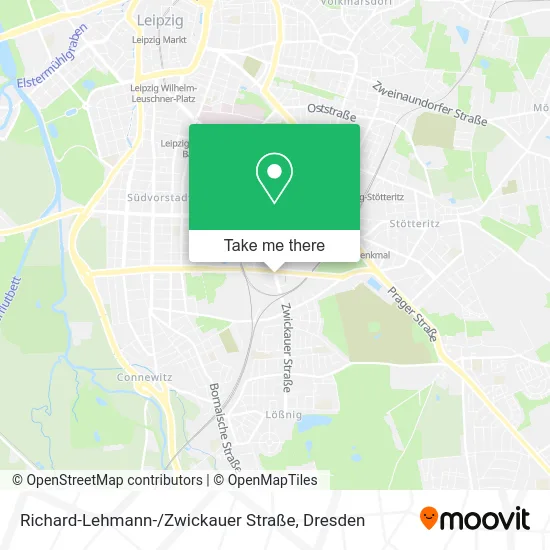 Карта Richard-Lehmann- / Zwickauer Straße