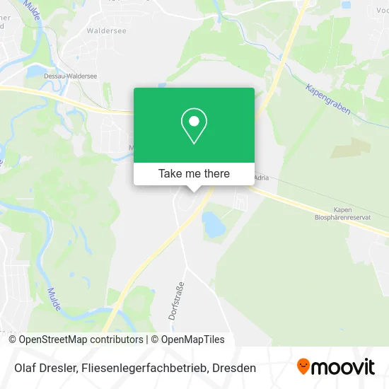 Карта Olaf Dresler, Fliesenlegerfachbetrieb