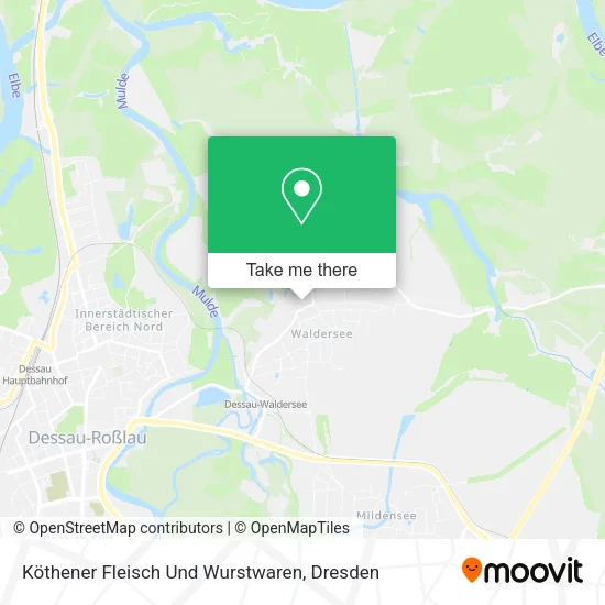 Карта Köthener Fleisch Und Wurstwaren