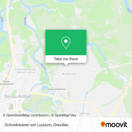 Карта Schreibwaren am Luisium