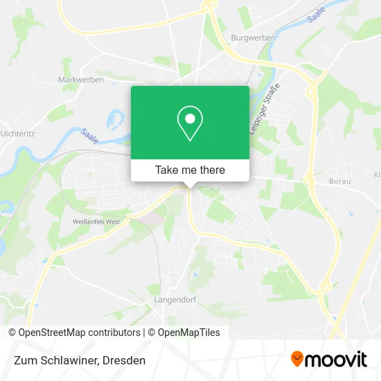 Карта Zum Schlawiner