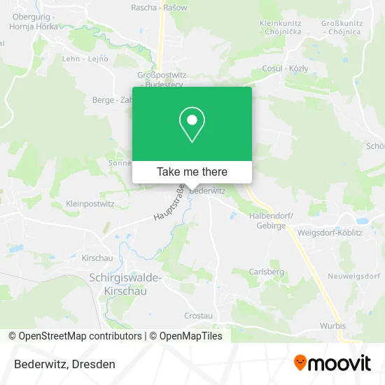 Карта Bederwitz