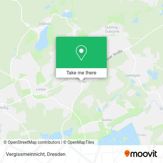 Карта Vergissmeinnicht