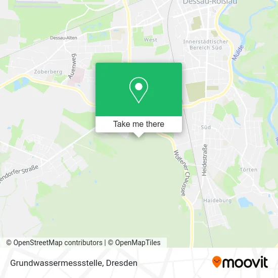 Карта Grundwassermessstelle
